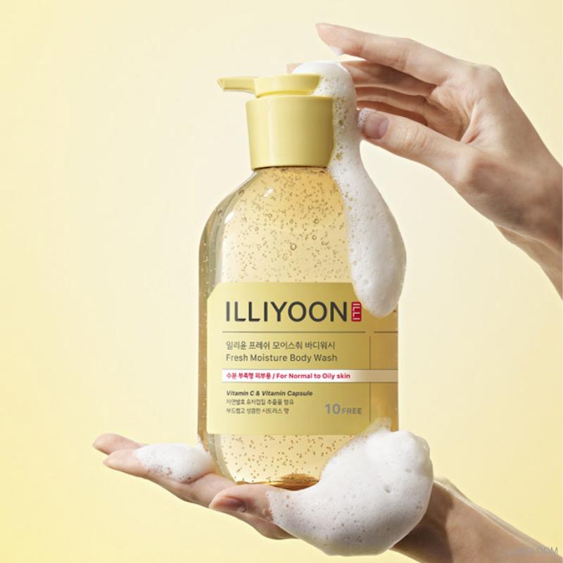 ILLIYOON Fresh Moisture Body Wash 500ml / 650ml (+Free Gift)