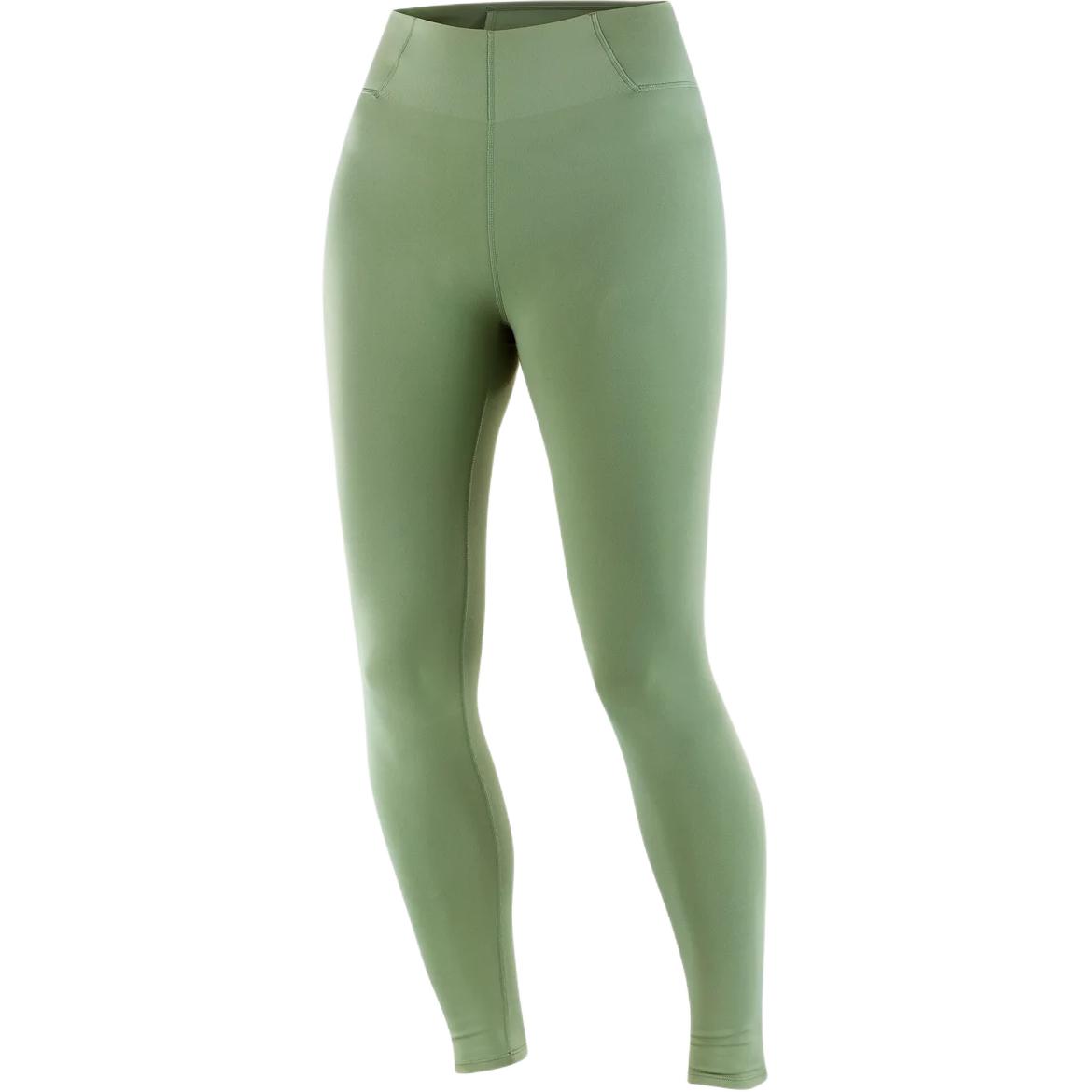 

New SALOMON Leggings Women s Green LC2204000 M
