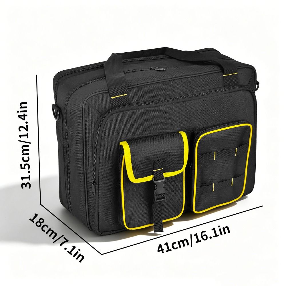 Large Capacity Tool Organizer Portable Tool Tote Bag Electrician Tool Bag  Professional Use