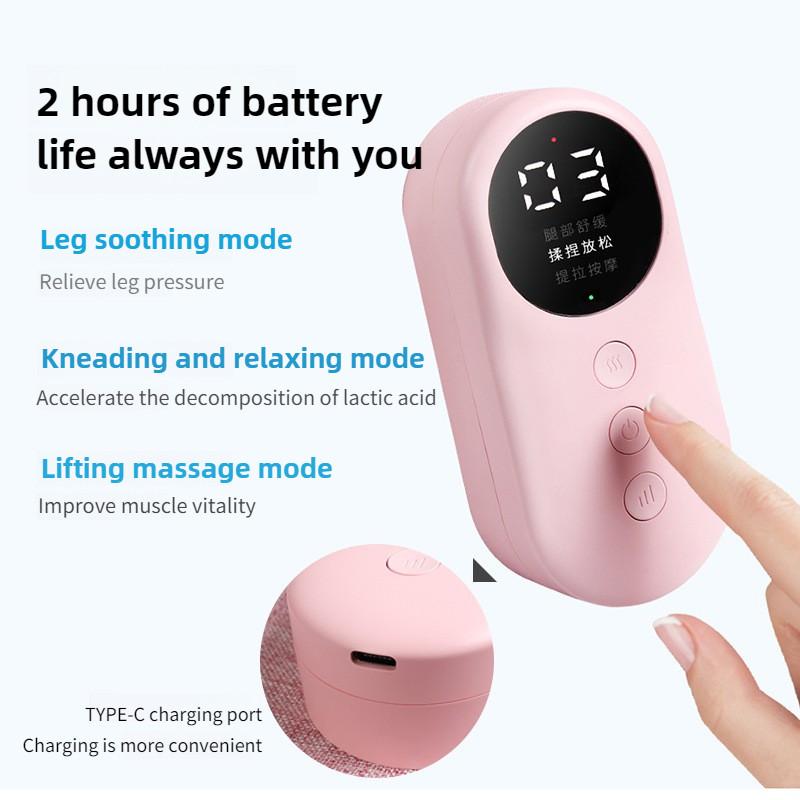 Multifunctional Constant Temperature Hot Compress Leg Slimming Device Electric Air Pressure Calf Massager Portable Leg Massager