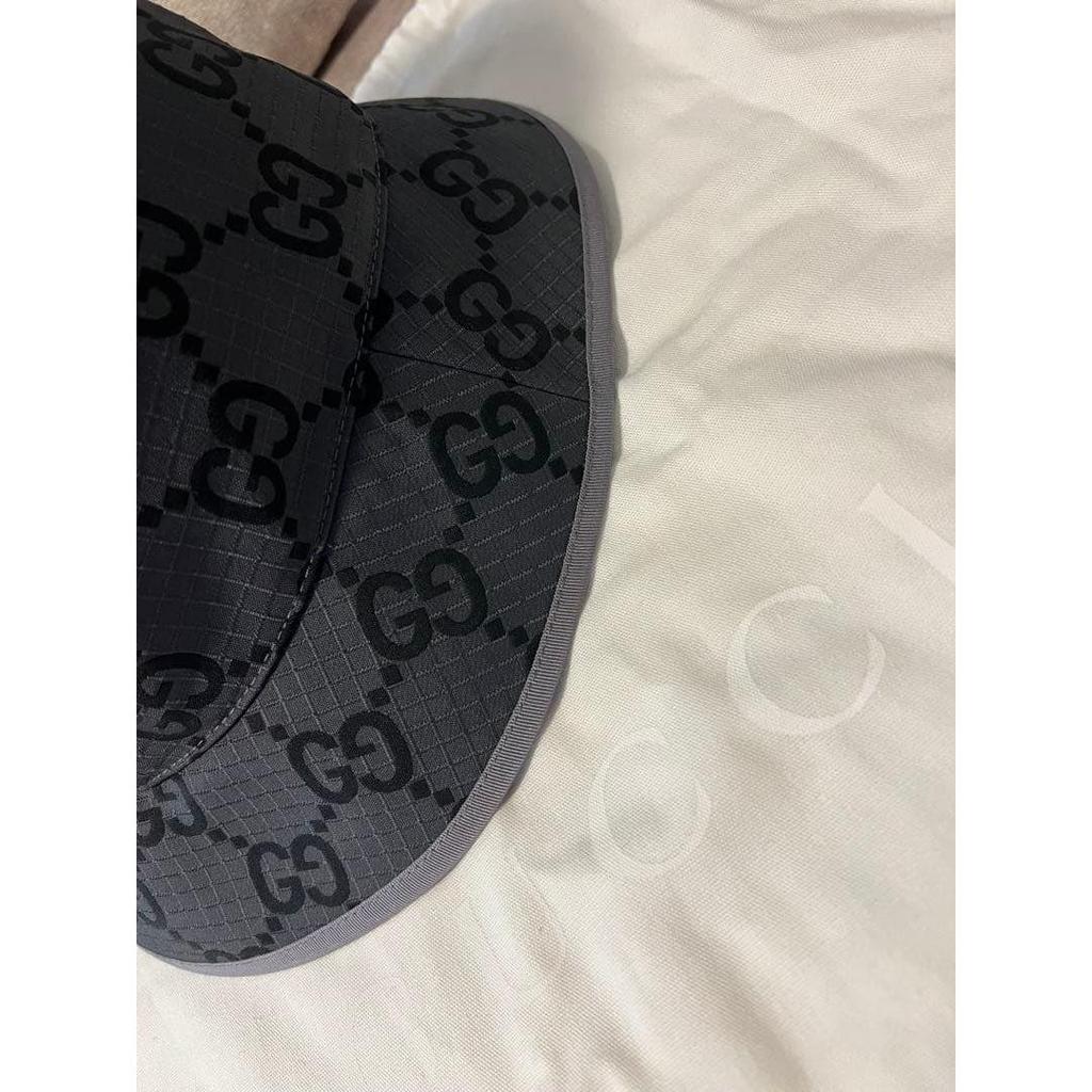 Used GUCCI GG logo ripstop bucket hat XL 60cm