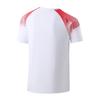 Red Gradient Quick-Dry Badminton and Table Tennis Training T-shirt for Men and Women