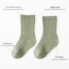 Autumn Cotton Baby Socks – Soft, Non-Tight Mid-Calf for Boys & Girls