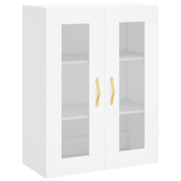 VidaXL Wall Cabinet White 69.5x34x90 Cm 828460