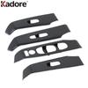 For Nissan Altima -  2024 2025 Carbon Fiber Car Inner Door Window Lift Switch Button Panel Cover Trim Accessories