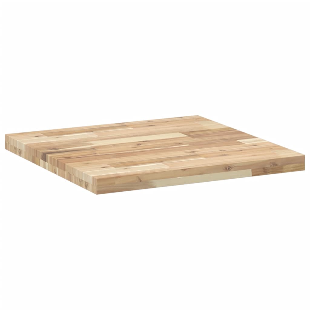 Vidaxl Tabletop, Square, 60X60X4 Cm, Solid Acacia Wood