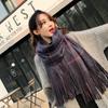 Womens Fall Winter Scarf Fashion Tassel Soft Warm Blanket Scarves Thick Soft Womens Shawl Wraps