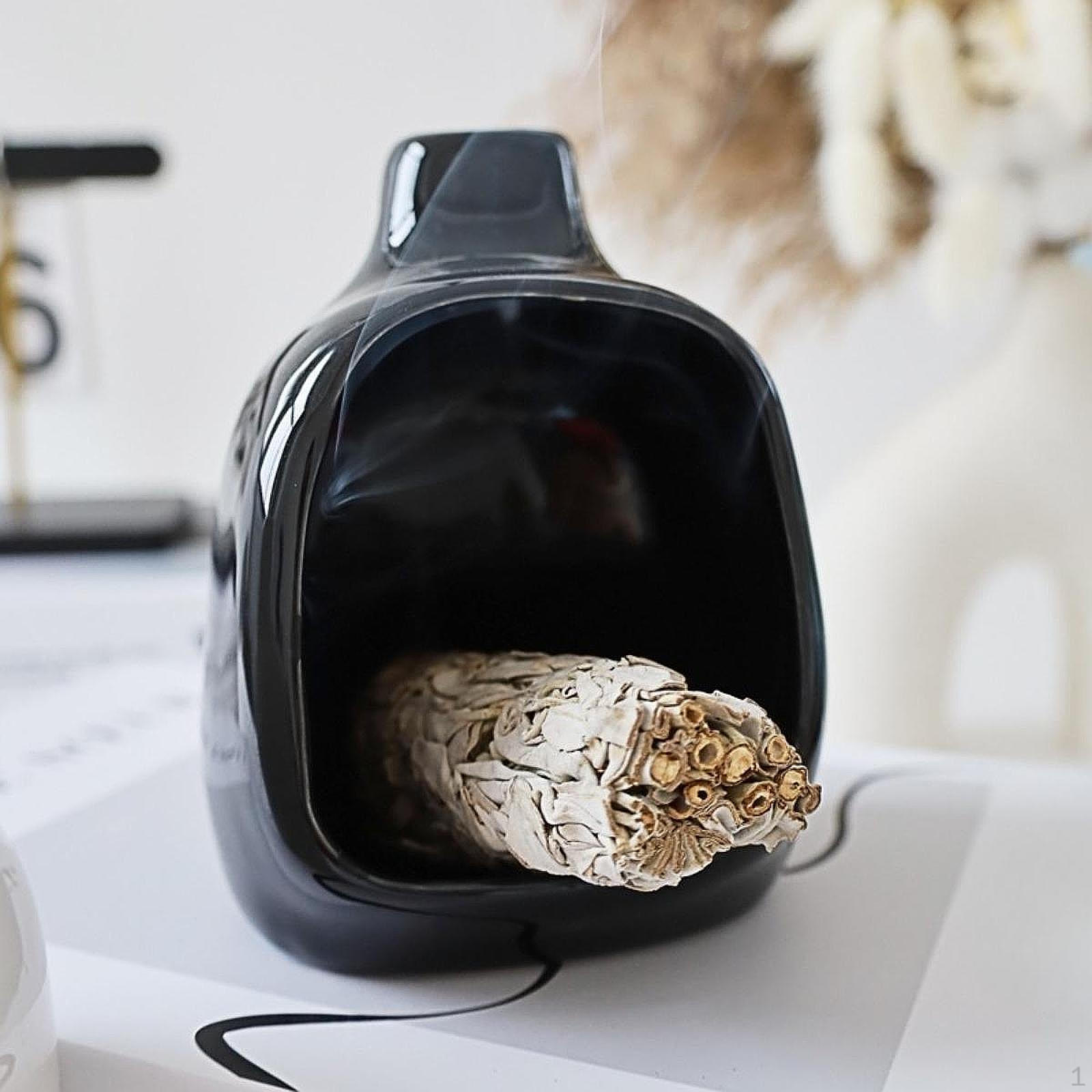 

Подставка для свечей Palo Santo, чаша для благовоний, для гостиной, спальни чёрный