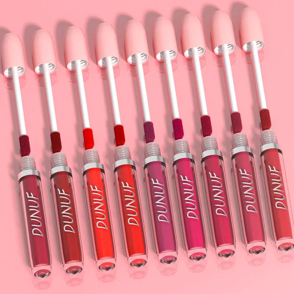 Dunuf Waterproof Matte Lip Gloss Does Not Transfer