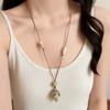 2026 Summer Bohemian Sea Star Shell Beads Pendant Long Rope Necklace For Women Trendy Beach Seaside Vacation Jewelry Accessories