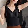 Women's Vest with Chest Cushion Integrated Base Shirt