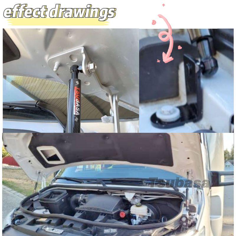 Hood Bonnet Struts For Mercedes Benz Sprinter 2024 Cylinders Lift Support Damper Piston Rods Shock Prop