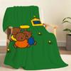 Kawaii M-MiffyS Blanket Soft Throw Blanket for Home Bedroom Bed Sofa Picnic Travel Office Rest Cover Blanket Gift