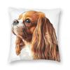 Cavalier King Charles Spaniel Square Pillowcase Pillow Cover Cushion Throw Pillow for Home Bedroom Car