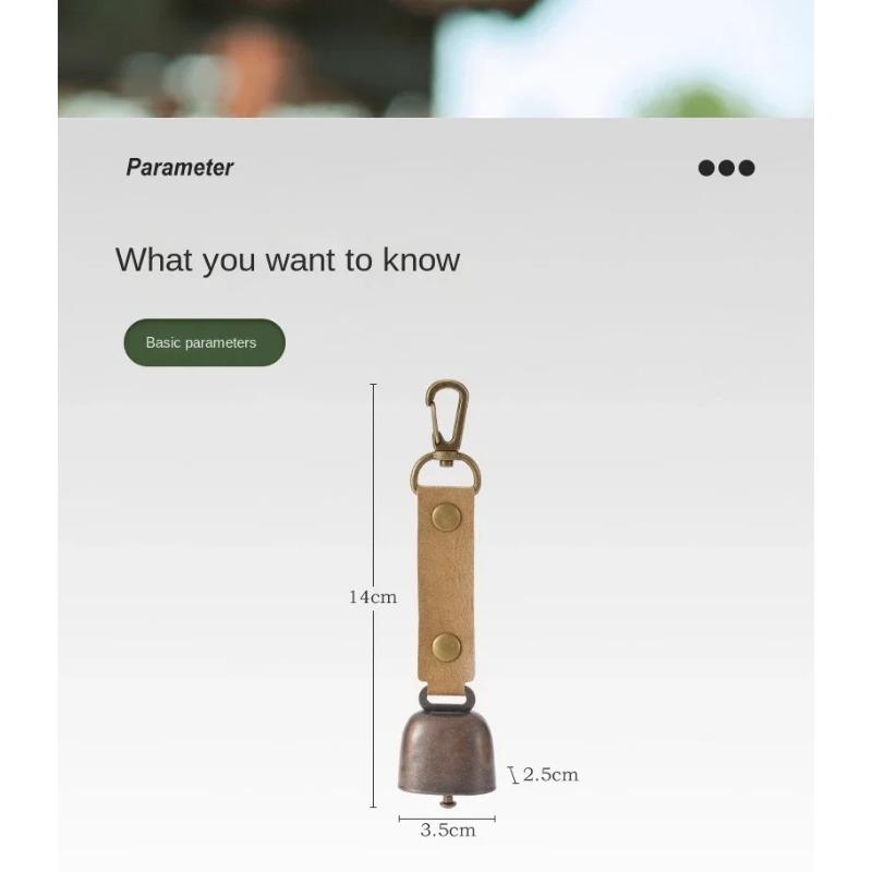 Outdoor Camping Bell, Atmosphere Wind Chime Pendant