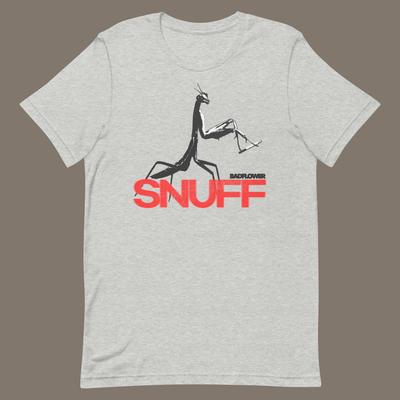 Snuff Band Collection Album Bad Flower Heavy Cotton Sport Grey T Shirt CM433