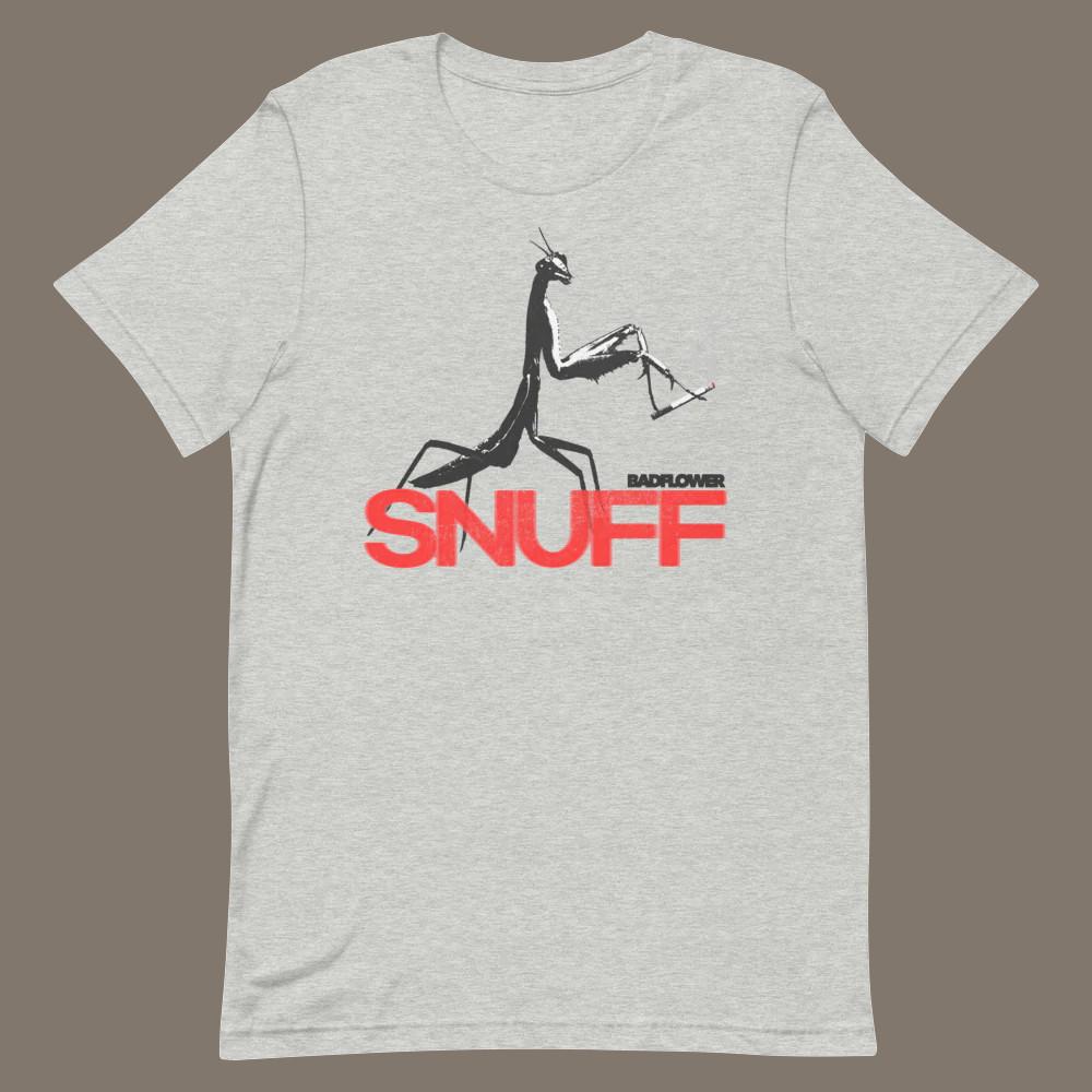 Snuff Band Collection Album Bad Flower Heavy Cotton Sport Grey T Shirt CM433 XL