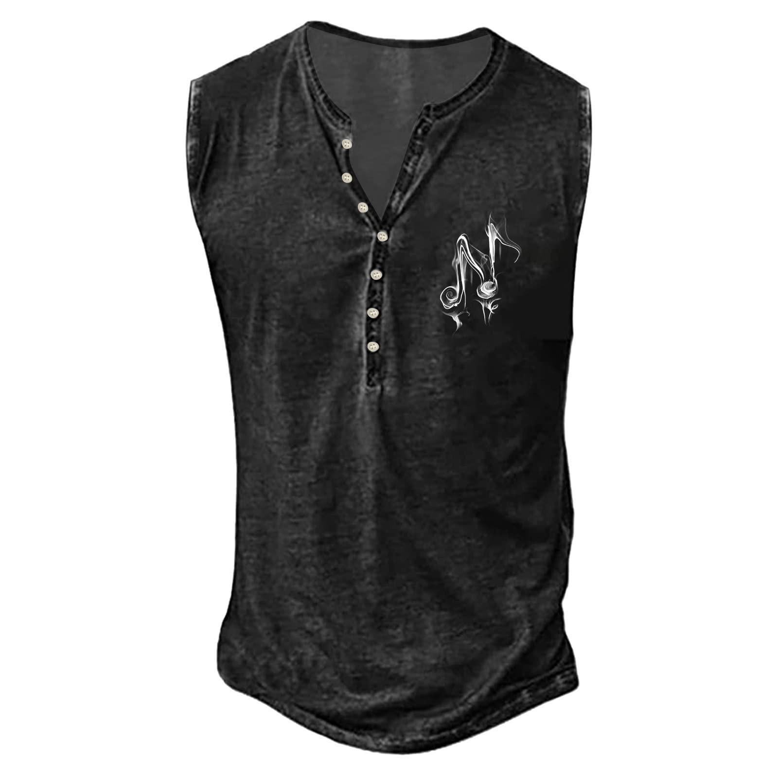 

(SU)Мужская летняя пляжная майка для серфинга, большой размер, повседневный дышащий топ без рукавов, свободная майка с принтом, мужская рубашка