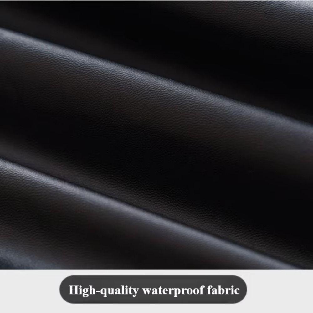 PU-Leder Stretch Tischdecke Ölbeständig 60/80cm Elastische Tischabdeckung Dehnbar Verschleißfest Runde Tischabdeckung Outdoor Picknick
