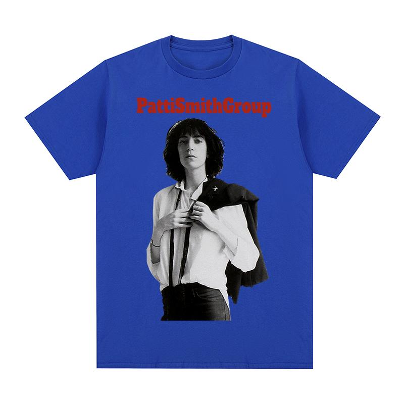 Patti Smith Group Vintage T-Shirt Europäisch Amerikanisch Y2k Baumwolle Herren T-Shirt Neues Tee T-Shirt Damen Oberteile
