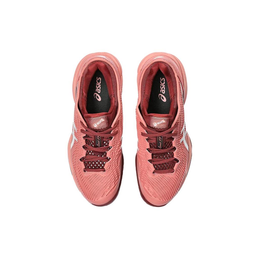 new Asics Court Ff 3 Light Garnet White Women's