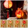 Glowing Mid-Autumn Lanterns Rabbit Handheld Lanterns Portable Pomegranate Lantern  Children's Gift