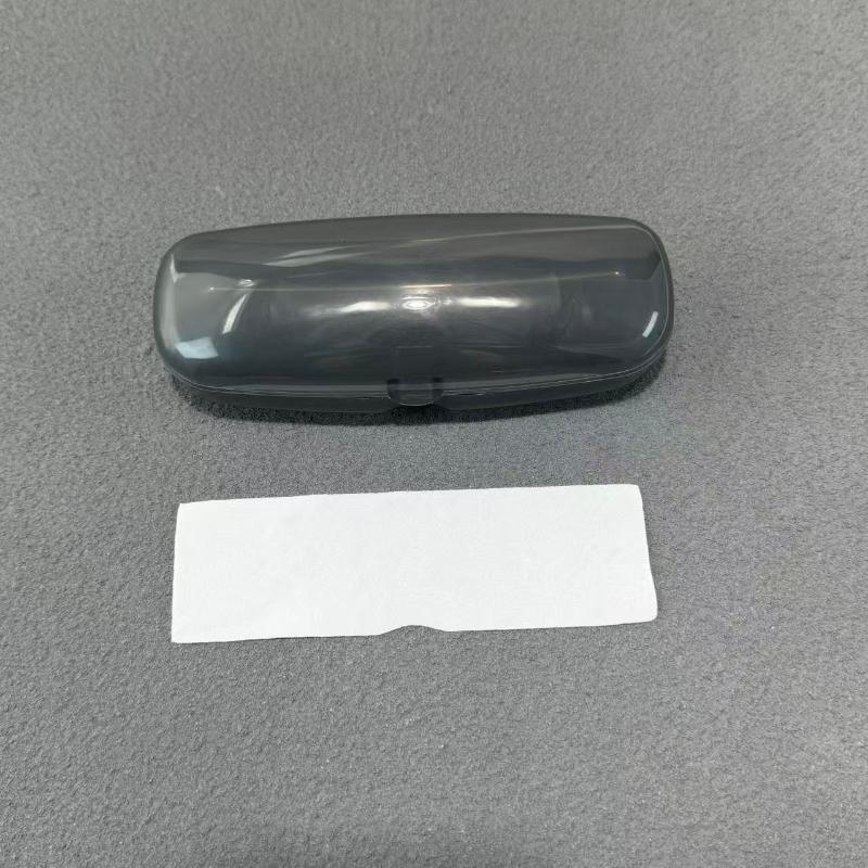Plastic Glasses Protective Case Universal Size Portable Hard Eyeglasses Box Fit Most Sunglasses Reading Glasses for Commute Hiking