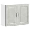 VidaXL Porto Concrete Grey Engineered Wood Kitchen Wall Cabinet, Kitchen Wall Unit, Cabinet for Kitchen Wall, 854071