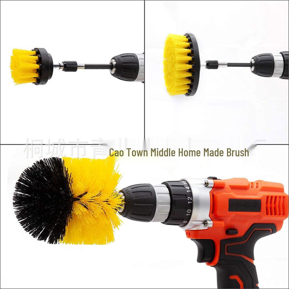 22-Piece Electric Drill Brush Set for Cleaning and Polishing: Stain Removal for Kitchen, Bathroom, and Car.