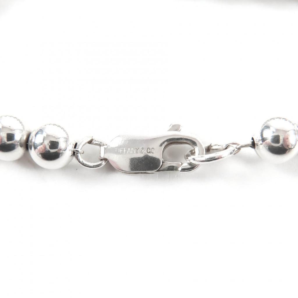 Great TIFFANY&Co. Necklace Graduated Ball Necklace Silver 925 Women Used