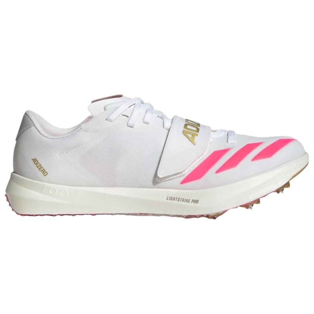adidas Adizero TJ/PV 'White Pink Gold Metallic' Men's KJ9542