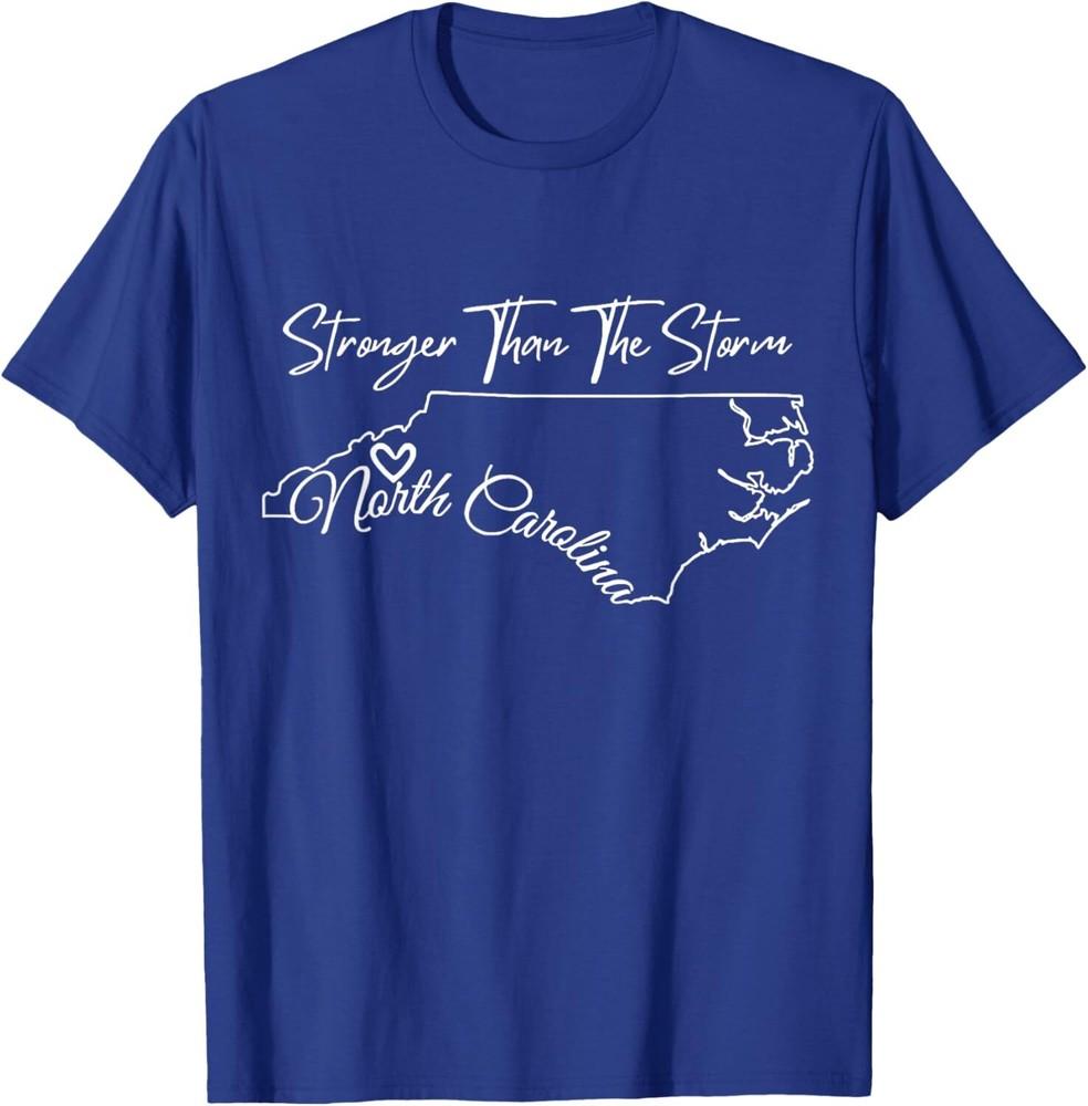 SALE Strong than the storm Strong North Carolina Unisex T-Shirt Unisex T-Shirt S