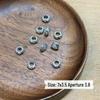 Handmade DIY Sterling Silver Spacer Beads & Beading Mat for Necklaces, 26 Designs