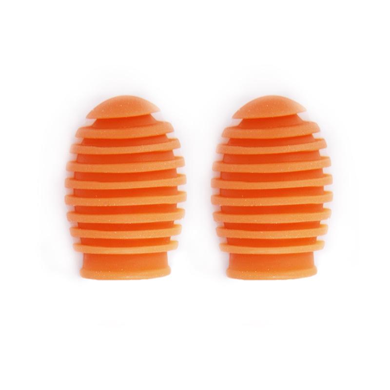 5A7A Silicone Drumstick Head Cover for Practice Mute & Electronic Drums.