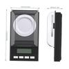 Homgeek Digital Milligram Pocket Scale Mini Jewelry Gold Powder Weigh Scales With Calibration Weights Tweezers, Weighing Pans, Lcd Display-hy