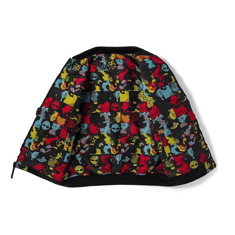 Timberland Reversible Warm Baseball Jacket Men Jackets Black A2454-001