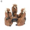 Classic Fish Tank Ornament Handmade Pollution-free Realistic Traditional Chinese Old Man Miniature Aquarium Accessories