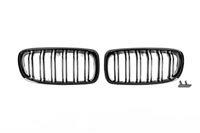 M-Look Nostrils (black Gloss) for BMW 3 Series F-30/31/34 2012-2019