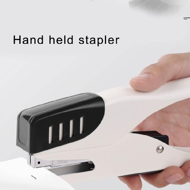 Heavy Duty Handheld Stapler Office Stapler Desktop Stapler 25 Sheets Capacity Fit on 26/6 24/6 Staple (Not Included)