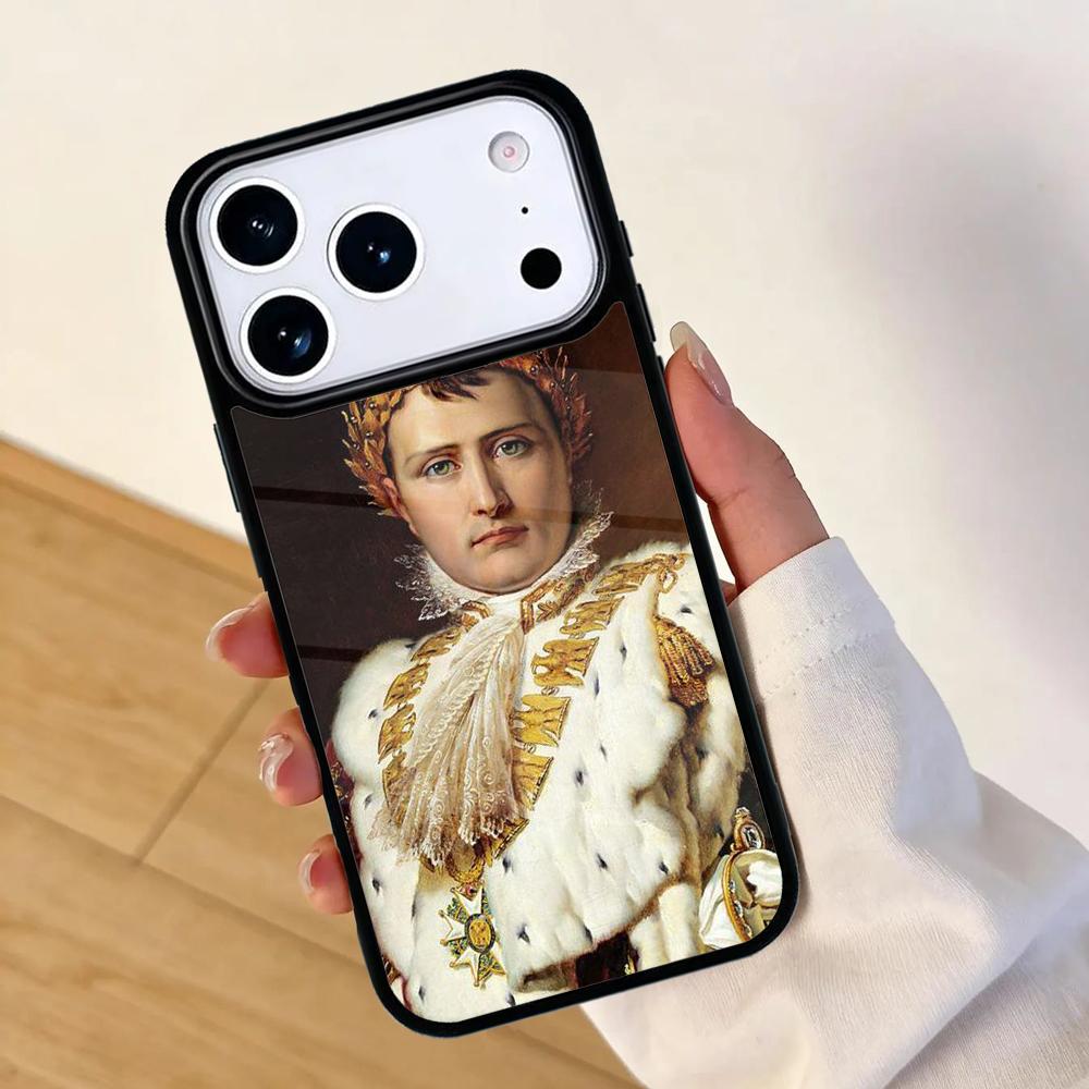 Napoleon Bonaparte Mobile Phone Case for IPhone 17 AIR 16pro Max 15 14 13 12 11 Bumper Cover