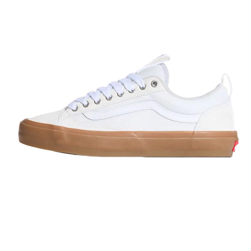 

Vans Кеды унисекс Skate Old Skool 36+ Белые с резиновой подошвой VN000D5R9DH 43