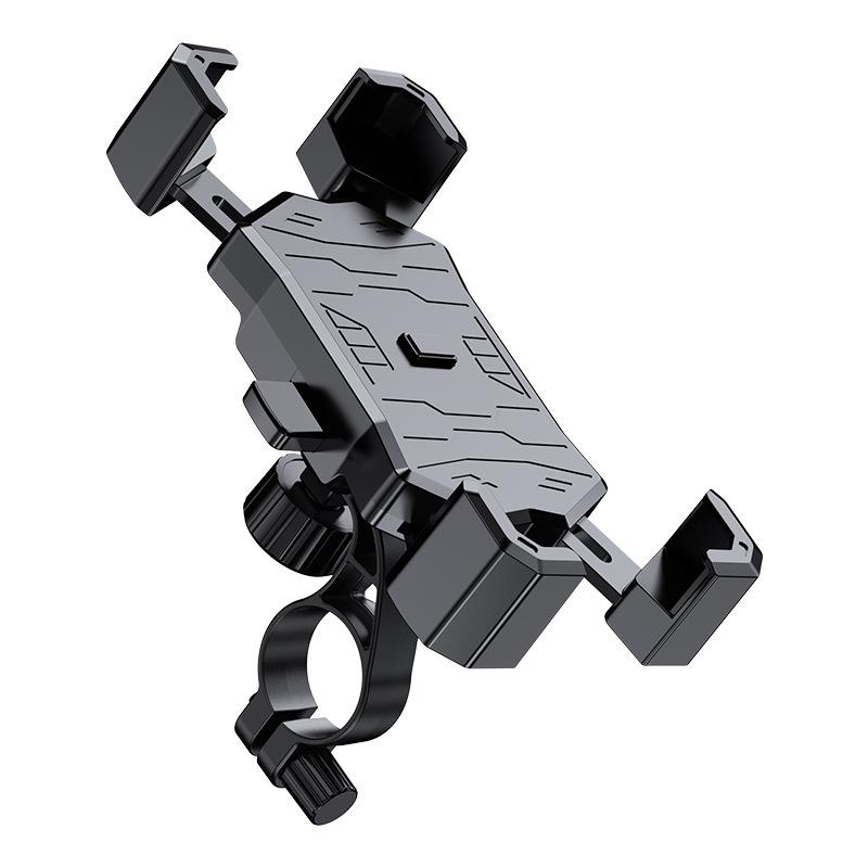 Electric Car & Bicycle Phone Holder: Shock-Absorbent, Waterproof Sunshade, Helmet Attachment for Motorcycles.