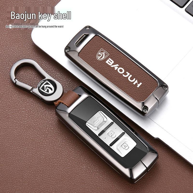 High-End Smart Remote Key Case for Baojun Models 17, 560, 730, & 310W