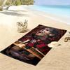 Lionel Messi: Asciugamano da spiaggia Legend Field Asciugamano da spiaggia per foto di vacanza morbido per nuoto asciugatura rapida asciugamano da nuoto Asciugamano per piscina all'aperto Comfort