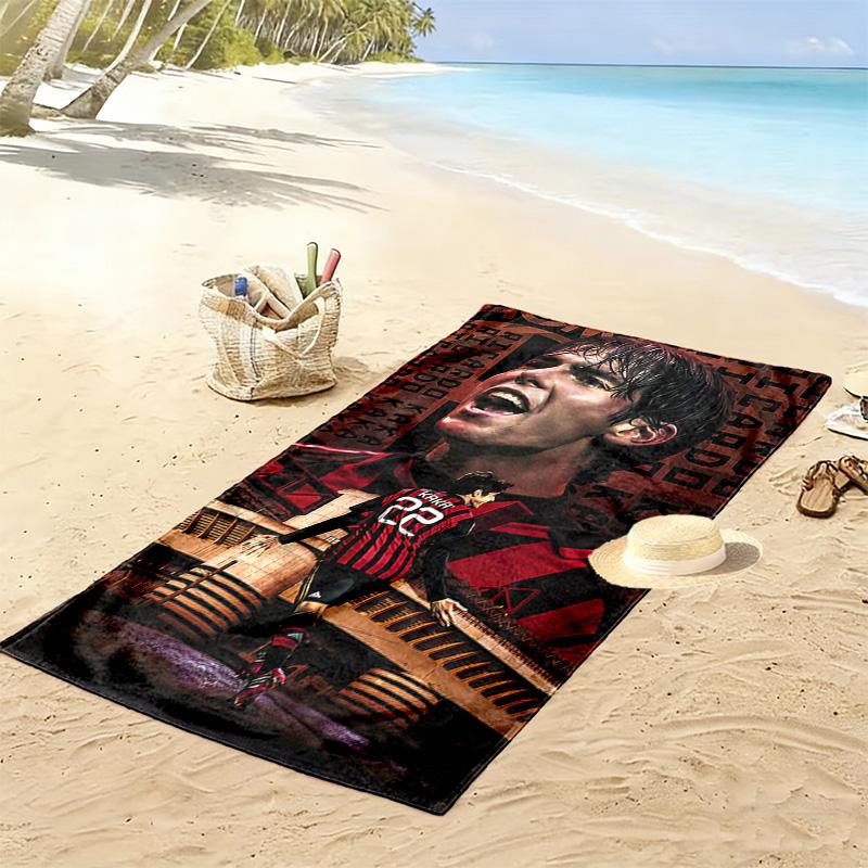 Lionel Messi: Asciugamano da spiaggia Legend Field Asciugamano da spiaggia per foto di vacanza morbido per nuoto asciugatura rapida asciugamano da nuoto Asciugamano per piscina all'aperto Comfort