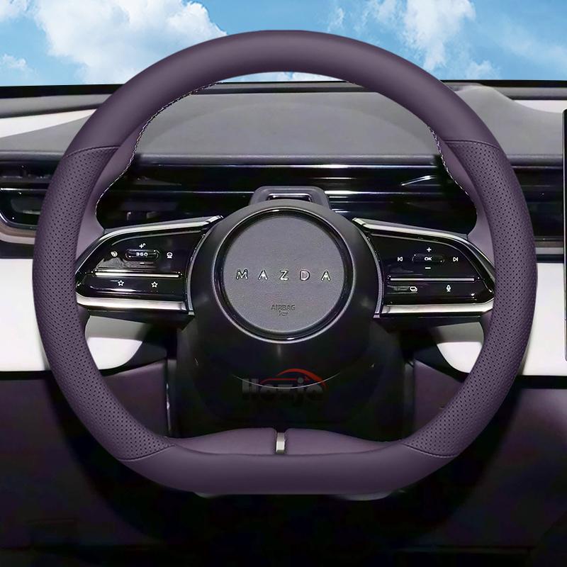 Leather Car Steering Wheel Cover for Mazda EZ60 EZ 60 2025 Accessories