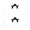 Reading Glasses for Wearing Over Regular Size by Includes Toraysee Cleaning Cloth Clip-on Glasses, M, +2.5, Toray.