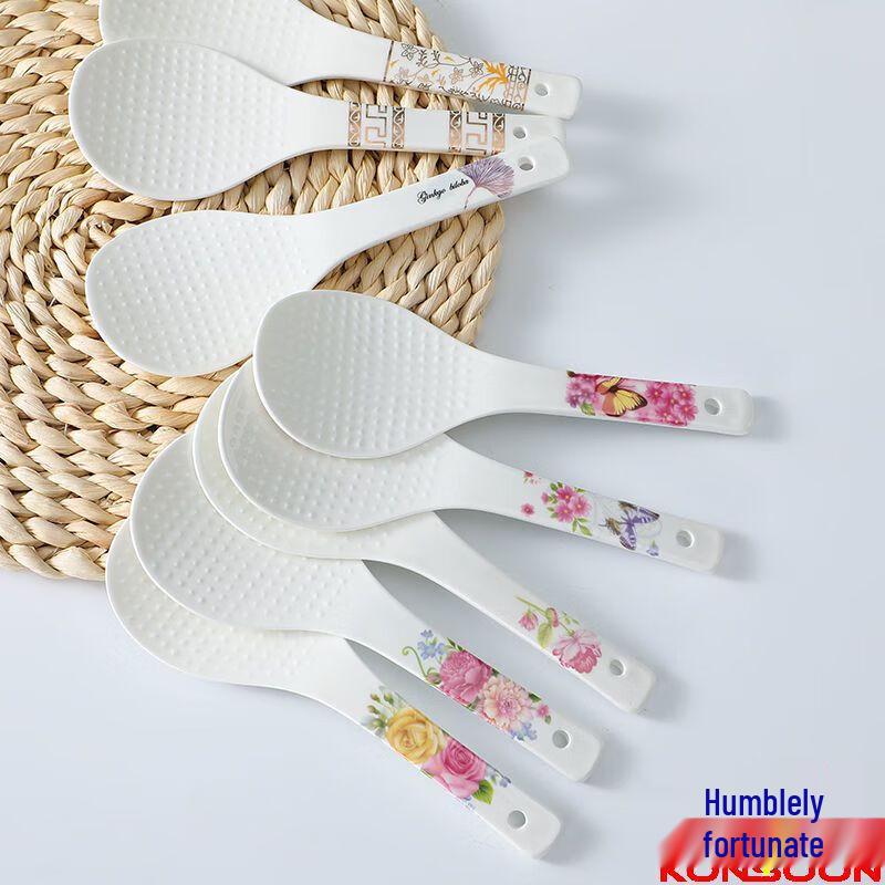 QianXing Ceramic Rice Scoop Set