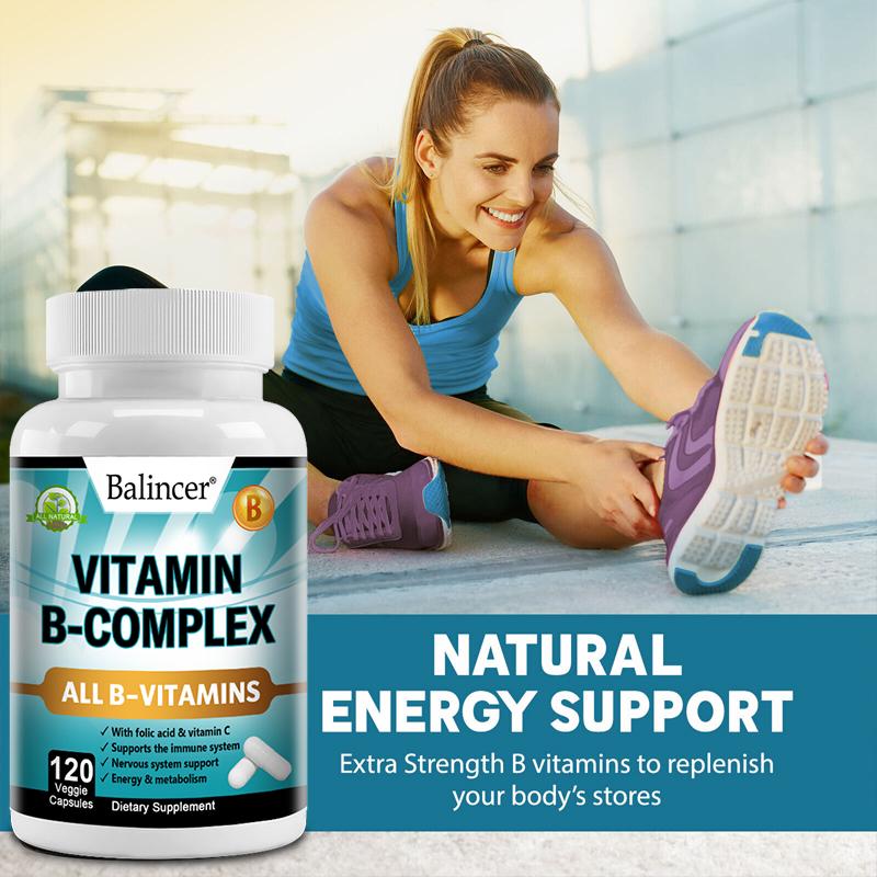 Balincer Vitamin B-Komplex, 60/120 vegetarische Kapseln