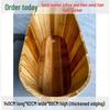 Wooden Adult Bathtub Bucket – Full Body Steaming Shower Basin